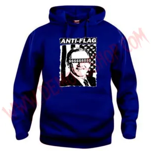 Sudadera Anti Flag Azul Marino