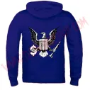 Sudadera Anti Flag Azul Marino