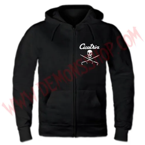 Sudadera Cremallera Cicatriz