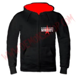 Sudadera Cremallera Kortatu