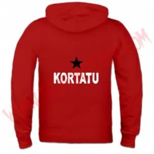 Sudadera Cremallera Kortatu (Roja) 2