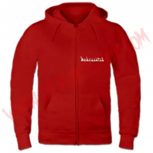 Sudadera Cremallera Reincidentes (Roja)