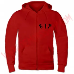 Sudadera Cremallera RIP (Roja) 2