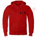 Sudadera Cremallera RIP (Roja)
