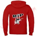 Sudadera Cremallera RIP (Roja)