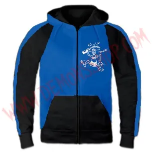 Sudadera Cremallera Tijuana In Blue Combinada