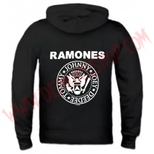 Sudadera Cremallera Ramones