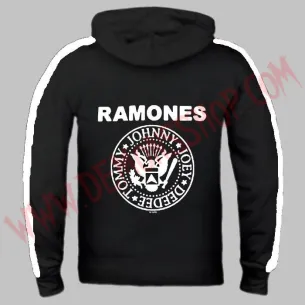Sudadera Cremallera Ramones