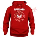 Sudadera Ramones Roja