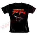 Camiseta Chica MC Anvil