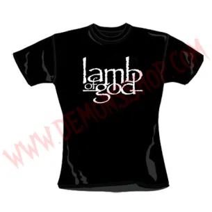 Camiseta Chica MC Lamb of God