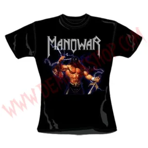 Camiseta Chica MC Manowar