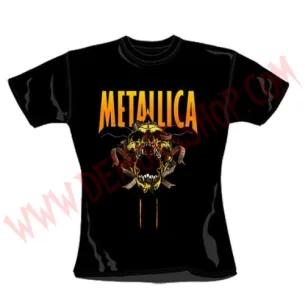 Camiseta Chica MC Metallica