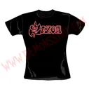 Camiseta Chica MC Saxon