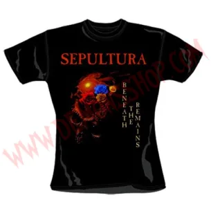 Camiseta Chica MC Sepultura