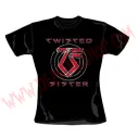 Camiseta Chica MC Twisted Sister