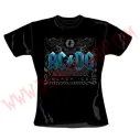 Camiseta Chica MC Ac Dc