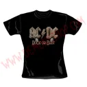 Camiseta Chica MC Ac Dc