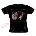 Camiseta Chica MC Black Sabbath