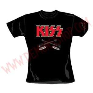 Camiseta Chica MC Kiss