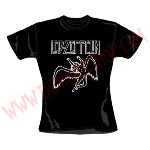 Camiseta Chica MC Led Zeppelin