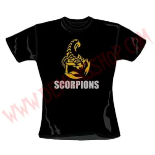 Camiseta Chica MC Scorpions