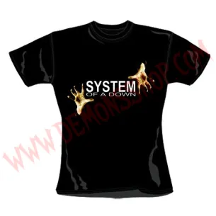 Camiseta Chica MC System of a Down