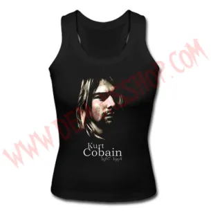 Camiseta Chica SM Kurt Kobain (Nirvana) 