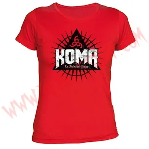 Camiseta Chica MC Koma