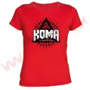 Camiseta Chica MC Koma