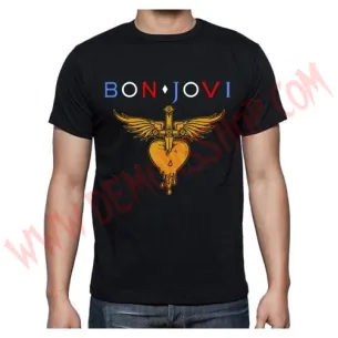 Camiseta MC Bon Jovi