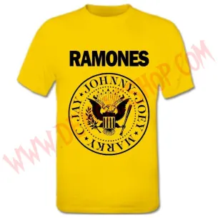 Camiseta MC Ramones Amarilla