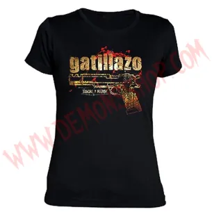 Camiseta Chica MC Gatillazo