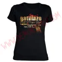 Camiseta Chica MC Gatillazo