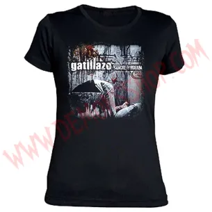 Camiseta Chica MC Gatillazo