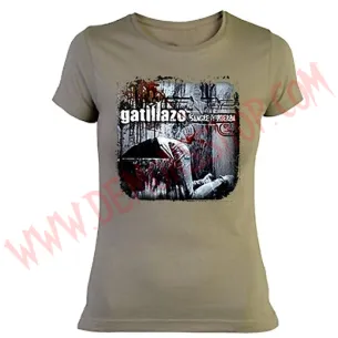 Camiseta Chica MC Gatillazo
