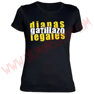 Camiseta Chica MC Gatillazo
