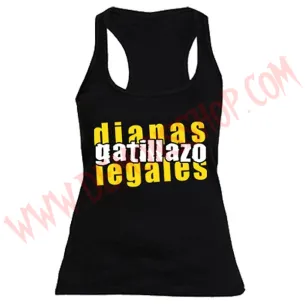 Camiseta Chica Tirantes Gatillazo