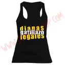 Camiseta Chica Tirantes Gatillazo
