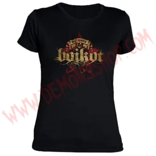 Camiseta Chica MC Boikot