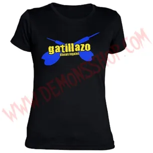 Camiseta Chica MC Gatillazo
