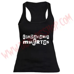 Camiseta Chica Tirantes Lendakaris Muertos
