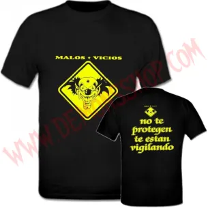 Camiseta MC Malos Vicios