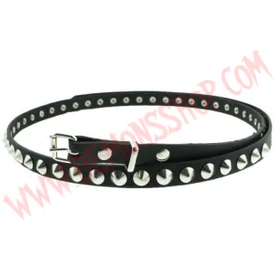 Cinturon de Cuero conos 1 fila