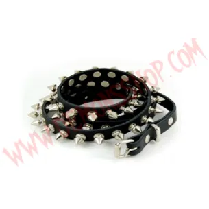 Cinturon de Cuero pinchos 1 fila