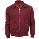 Chaqueta Harrington Burgundy