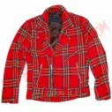 Chaqueta Ramones Tartan Roja