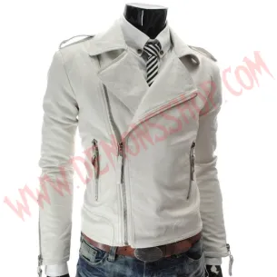 Chaqueta Cruzada Tworack Blanca