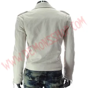 Chaqueta Cruzada Tworack Blanca 2