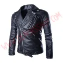 Chaqueta Cruzada MotorBiker Negra